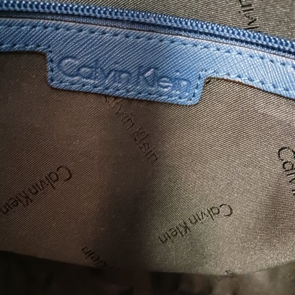 Calvin Klein Blue Tote - Picture 5 of 10